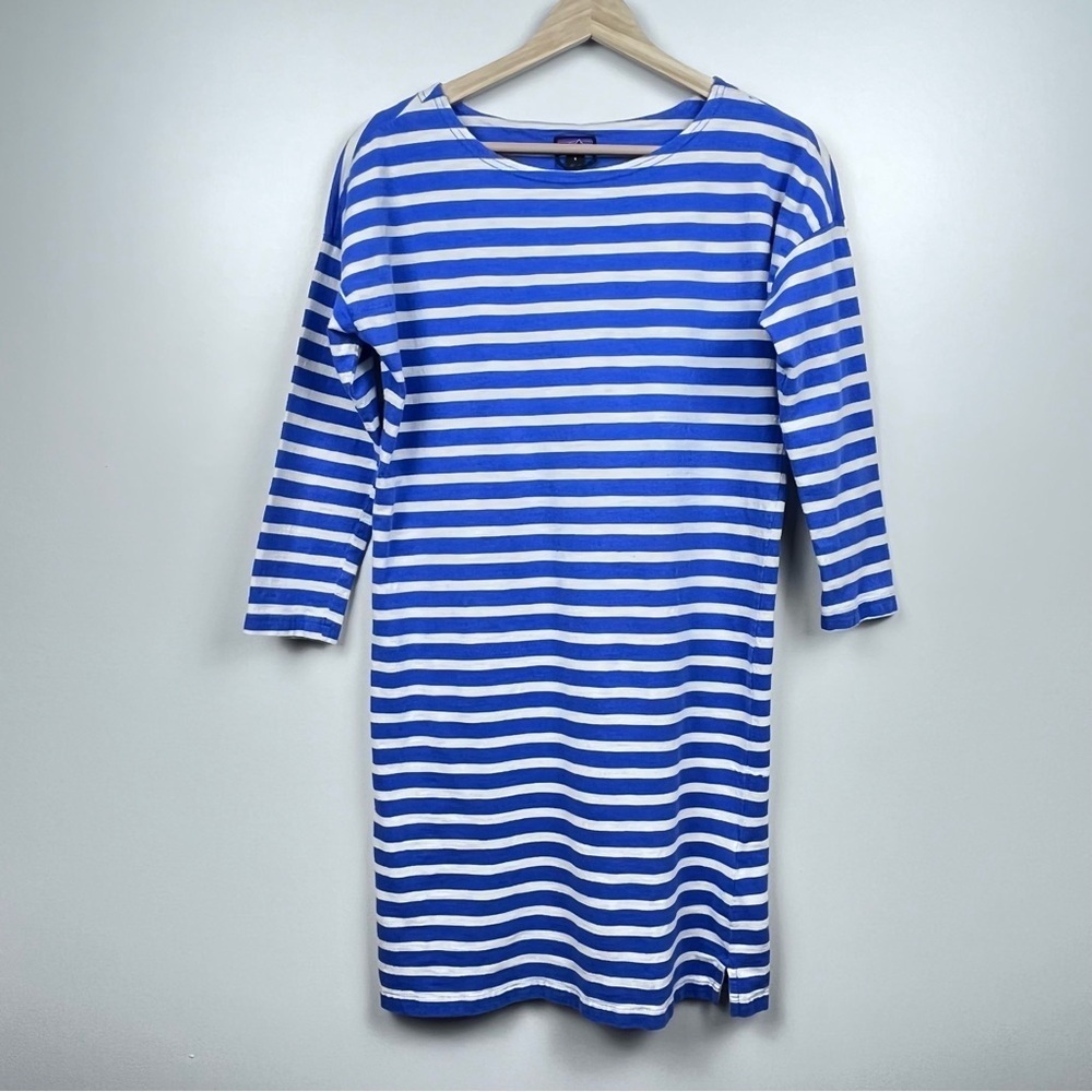 Patagonia Women's Organic Cotton Striped Tee Shirt Dress STY58370SP Size S